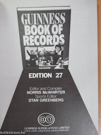 Guinness Book of Records 1981