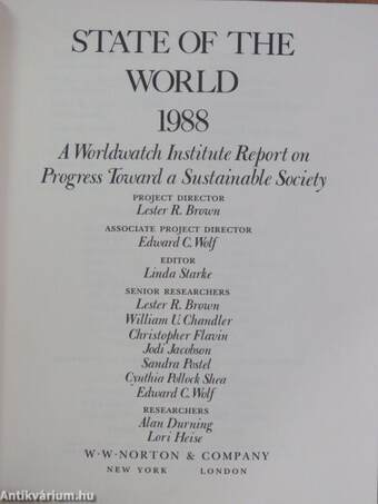 State of the World 1988