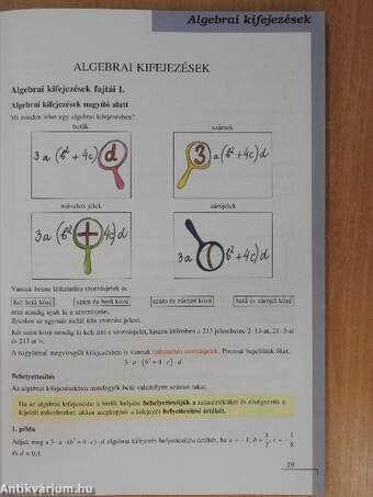 Matematika tankönyv 8/I.