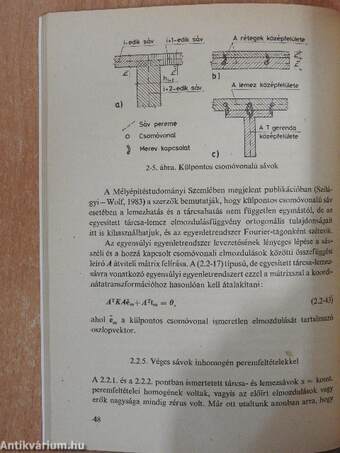 A végeselem-módszer vegyes analitikus eljárásai