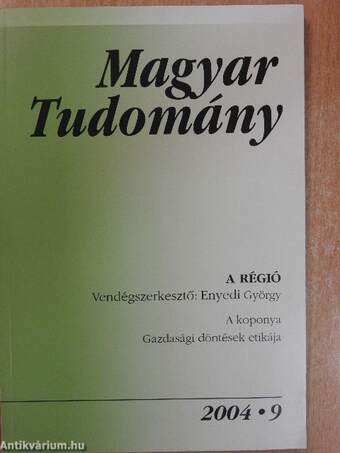 Magyar Tudomány 2004. szeptember