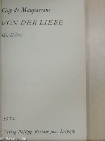 Von der Liebe