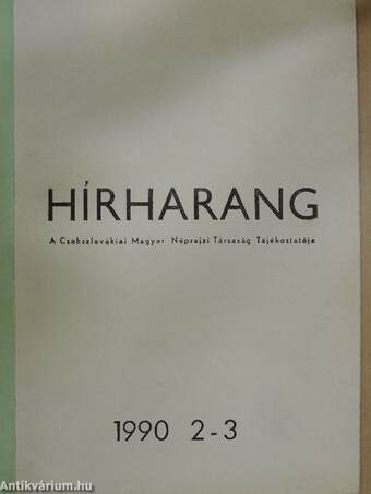 Hírharang 1990/2-3.