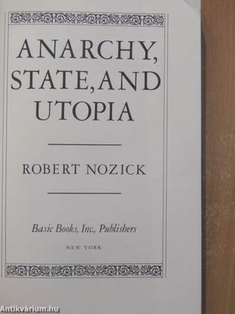 Anarchy, State, and Utopia