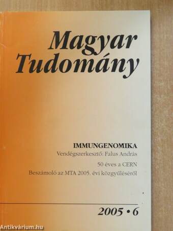 Magyar Tudomány 2005. június