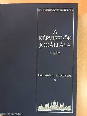 A képviselők jogállása 2.