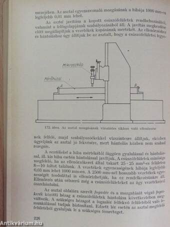 Fémforgácsoló szerszámgépek karbantartása