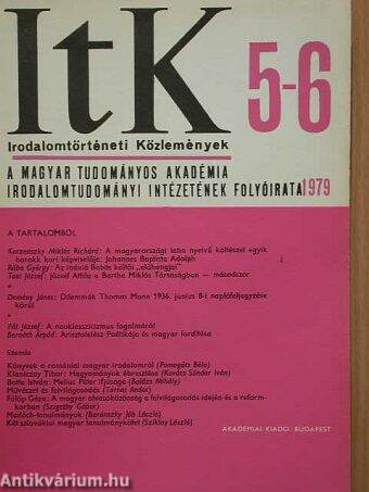 Irodalomtörténeti Közlemények 1979/5-6.