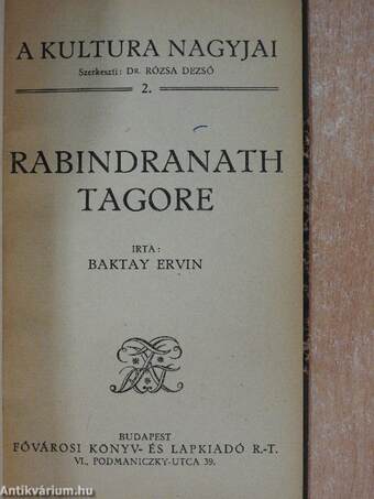 Rabindranath Tagore