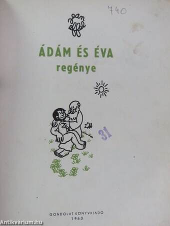 Ádám és Éva regénye