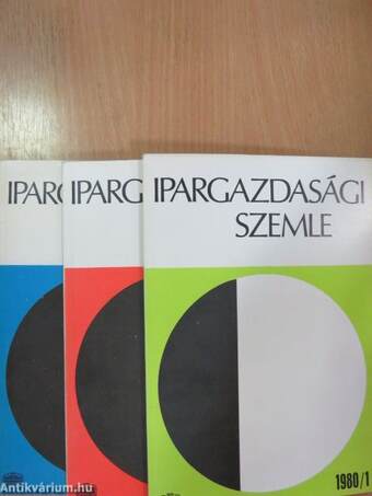 Ipargazdasági szemle 1980/1-4.