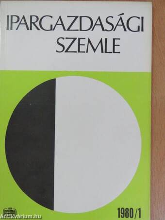 Ipargazdasági szemle 1980/1-4.