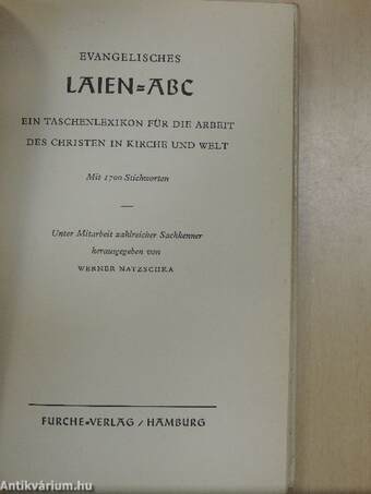 Evangelisches Laien-ABC