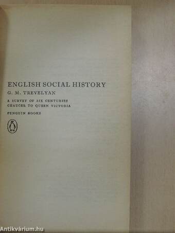 English Social History