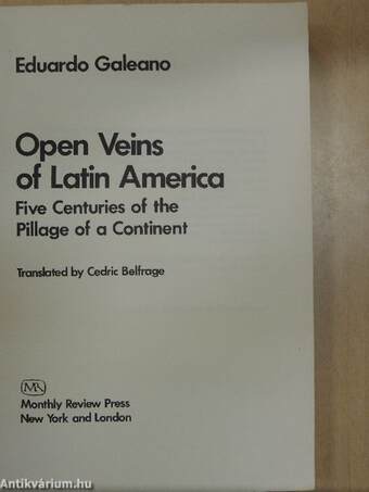 Open Veins of Latin America