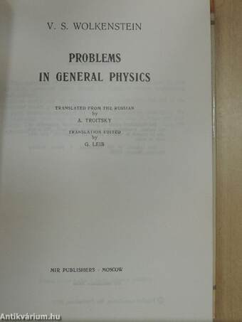 Problems in general physics