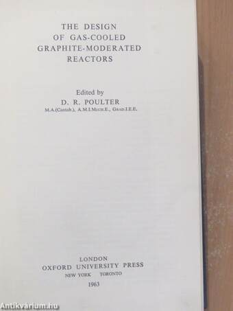 The Design of Gas-Cooled Graphite-Moderated Reactors