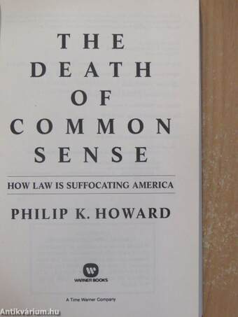 The Death of Common Sense