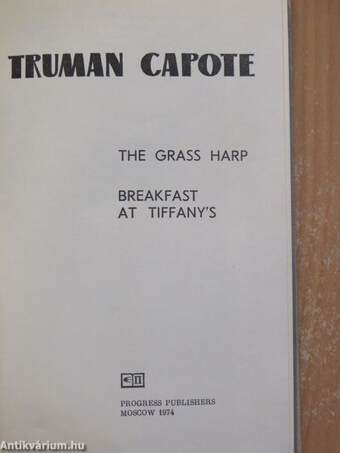 The grass harp/Breakfast at Tiffany's