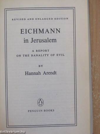 Eichmann in Jerusalem