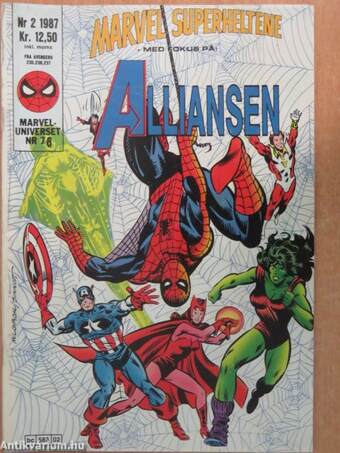 Marvel Superheltene Nr 2. 1987