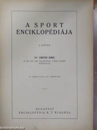 A sport enciklopédiája I. (töredék)