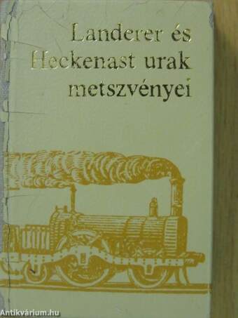 Landerer és Heckenast urak metszvényei/Legujabb iráspróbák Landerer és Heckenast pesti könyvnyomó-intézetéből (minikönyv) (számozott)