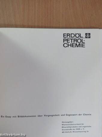 Erdöl Petrolchemie