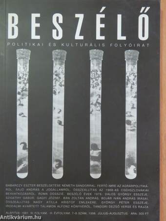 Beszélő 1998. július-augusztus