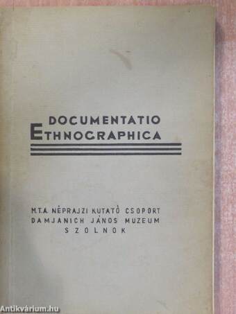 Documentatio Ethnographica 3.