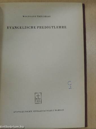 Evangelische Predigtlehre