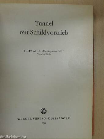 Tunnel mit Schildvortrieb