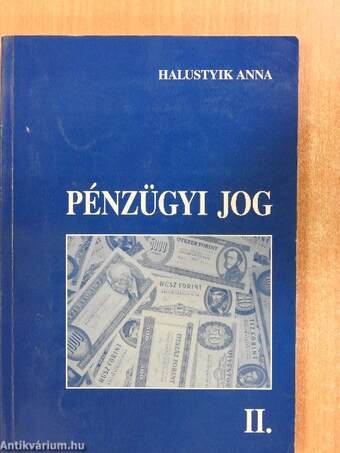 Pénzügyi jog II.