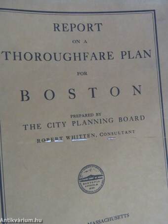 Report on a thoroughfare plan for Boston