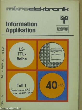 RFT MikroElektronik Information Applikation 40