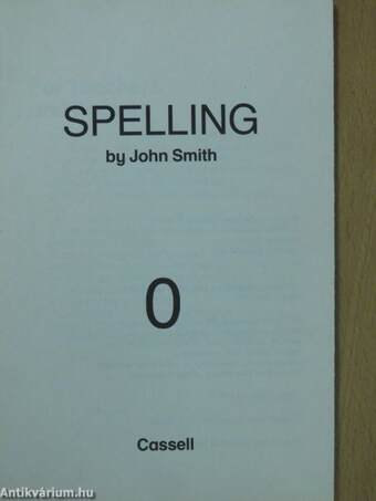 Spelling Book 0