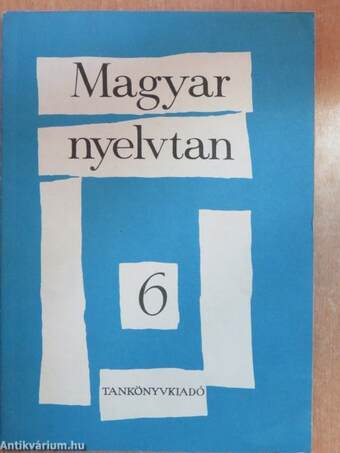Magyar nyelvtan 6.