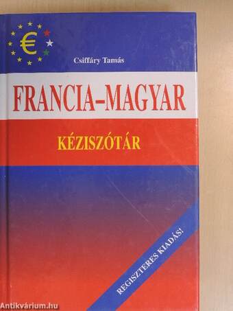 Francia-magyar kéziszótár