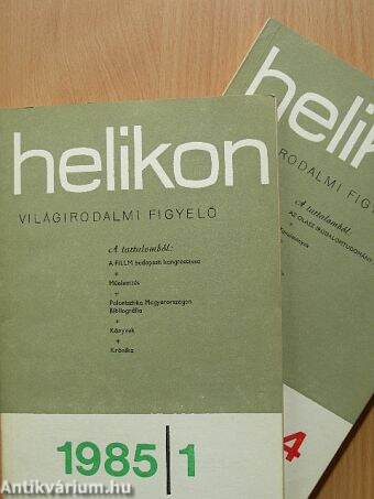 Helikon 1985/1-4.