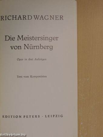 Die Meistersinger von Nürnberg