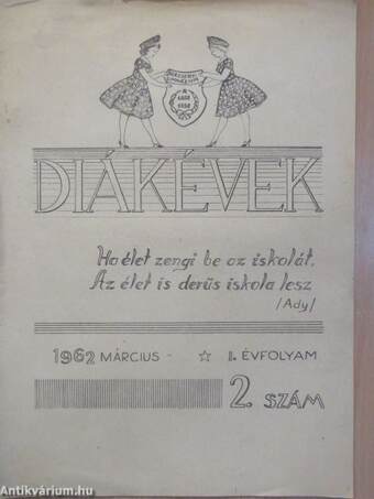 Diákévek 1962. március