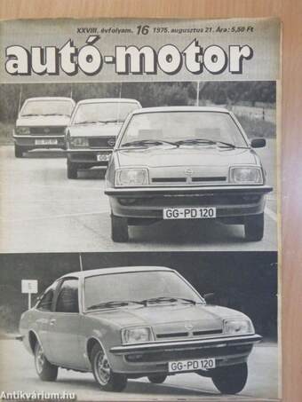 Autó-Motor 1975. augusztus 21.