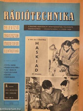 Rádiótechnika 1967. (nem teljes évfolyam)