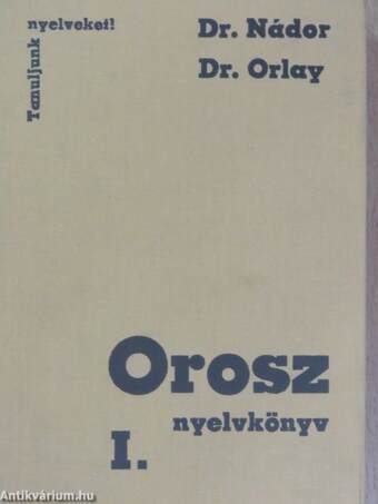 Orosz nyelvkönyv I-II.