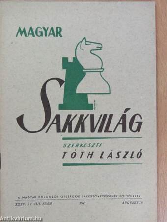 Magyar Sakkvilág 1950. augusztus