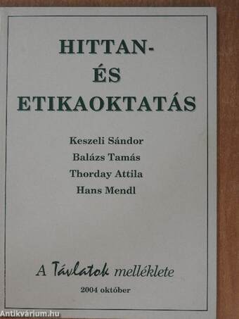 Hittan- és etikaoktatás