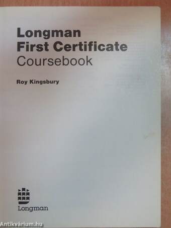 Longman First Certificate - Coursebook