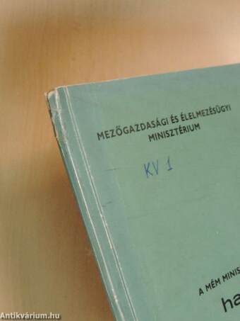 A MÉM miniszteri értekezletének határozata a környezetvédelem helyzetéről és feladatairól a Mezőgazdasági és Élelmezésügyi Minisztérium felügyelete alá tartozó ágazatokban és intézményekben