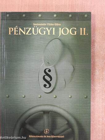 Pénzügyi jog II.