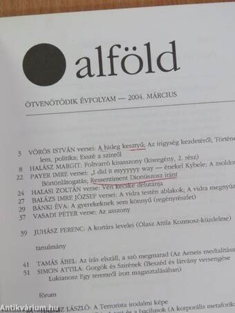 Alföld 2004. március